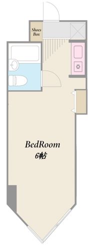 シティコート池ノ上の間取り画像