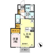 D-roomルフィーの間取り画像