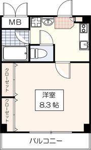 アミ・デ・モアノの間取り画像