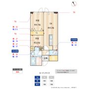 レジデンス渋谷富ヶ谷（Residence Shibuya Tomigaya）の間取り画像