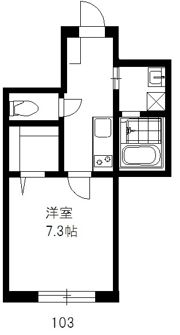 オーク恵比寿の間取り画像