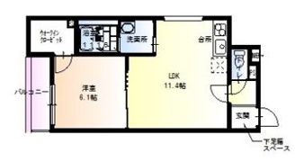 フジパレス豊里Ⅲ番館の間取り画像