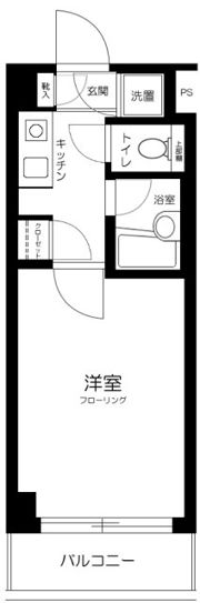 菱和パレス高円寺の間取り画像
