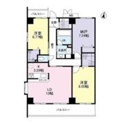 エスヴェール北梅田の間取り画像