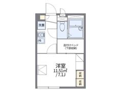 レオパレスシャルマンの間取り画像