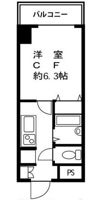 ドミール錦糸町2の間取り画像