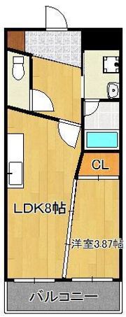 BRIS中井の間取り画像