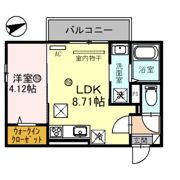 プラートコート今津の間取り画像