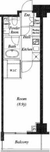 Grace Court Meguroの間取り画像