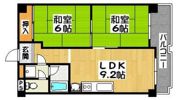 ハイツ北之防の間取り画像