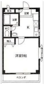 ボヌール・川上の間取り画像