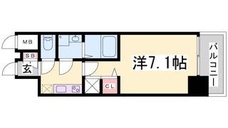 アドバンス三宮シュロスの間取り画像
