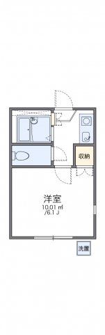 レオパレス日吉町第1の間取り画像