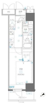 アルファレジデンシア南千住の間取り画像