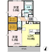 セキュレア須屋 K棟の間取り画像