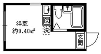クレールメゾン代々木上原B棟の間取り画像