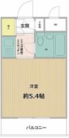 ダイアパレス根岸第2の間取り画像