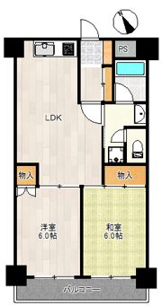 レクシア守口の間取り画像