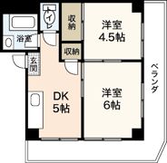 レーベンカワムラの間取り画像