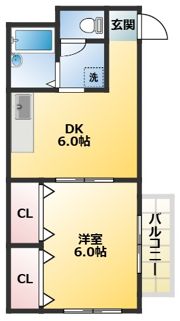 ハウゼ井上の間取り画像