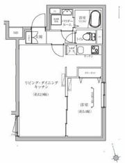 ベルシードステアー目黒武蔵小山の間取り画像