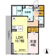 ローブ花水木の間取り画像