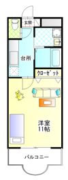 マリベールの間取り画像
