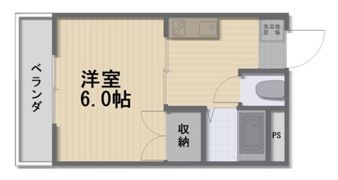 あるふぁⅡの間取り画像