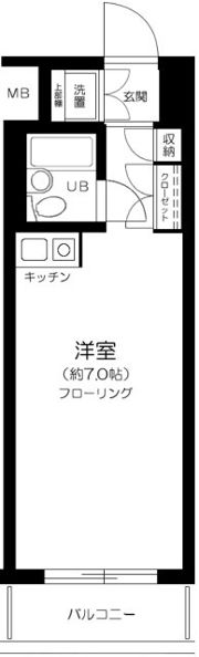 シーアイマンション浅草橋の間取り画像