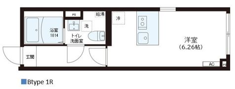 レピュア錦糸町レジデンスⅡの間取り画像
