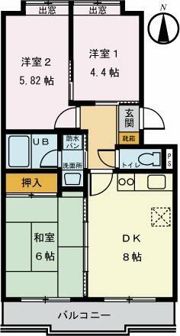 アーバンハイム・Zenの間取り画像