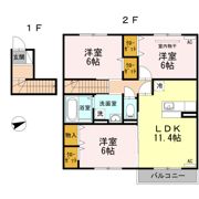 シャルマンの間取り画像