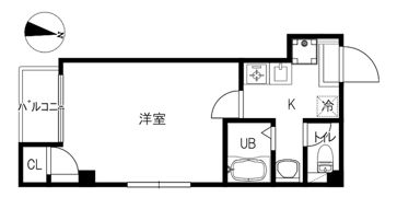 メゾンコンフリーの間取り画像