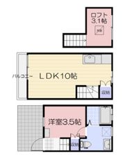 AXISⅡの間取り画像