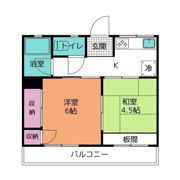 シティハイムヒノキの間取り画像