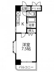 センチュリー曙Ⅰの間取り画像