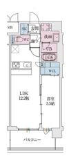 スプランディッド天王寺SOUTH (旧スプランディッド駒川中野駅前)の間取り画像