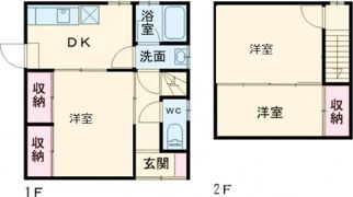 松縄町戸建ての間取り画像