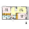 D-ROOM七曲Ⅱの間取り画像