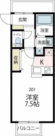 ウェルヴィラ馬堀海岸の間取り画像