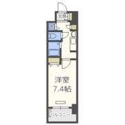 プレサンス心斎橋リベルタの間取り画像