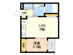 SMILEAX博多駅南の間取り画像