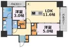 アーバネックス南新町の間取り画像
