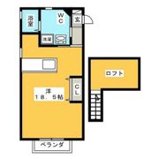 ラ・パルテール奉還町の間取り画像