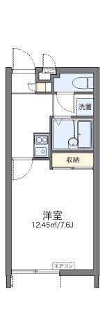 レオパレス我那覇ヒルズの間取り画像