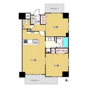 パレステージ山手石川町の間取り画像