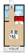 ミラ21の間取り画像