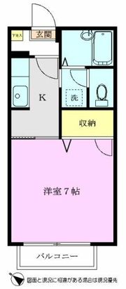 ヴィルドミールⅠの間取り画像