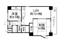 モンラヴィ六甲南の間取り画像