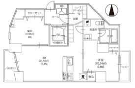 アリカ文京本郷の間取り画像